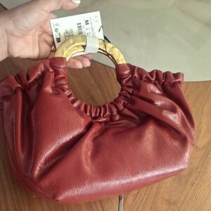 Elegant Red  Handbag